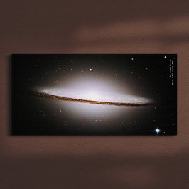 Majestic Sombrero Galaxy Hubble Telescope 2004 Canvastryck