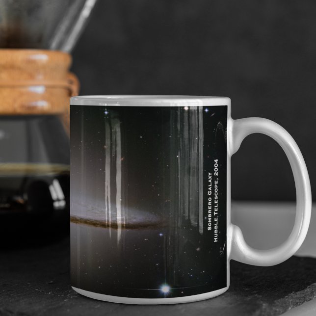 Majestic Sombrero Galaxy Hubble Telescope 2004 Kaffemugg (Skapare uppladdad)