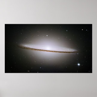 Majestic Sombrero Galaxy (M104) Poster
