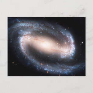 Majestic Spiral Galaxy Print Milky Way Andromeda Vykort