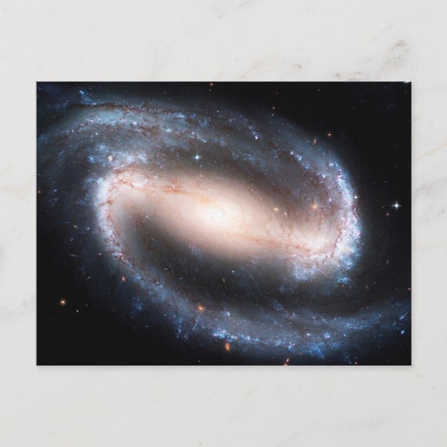 Majestic Spiral Galaxy Print Milky Way Andromeda Vykort (Framsida)