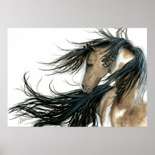 Majestic Spirit Pony Horse Poster av BiHrLe