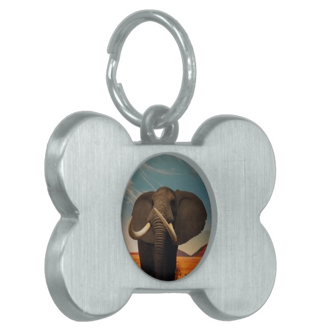 Majestic Stature Namnbricka Husdjur (Vänstra Framsidan)