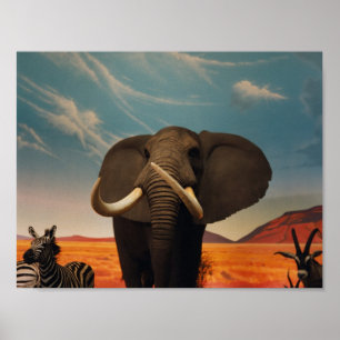 Majestic Stature Poster