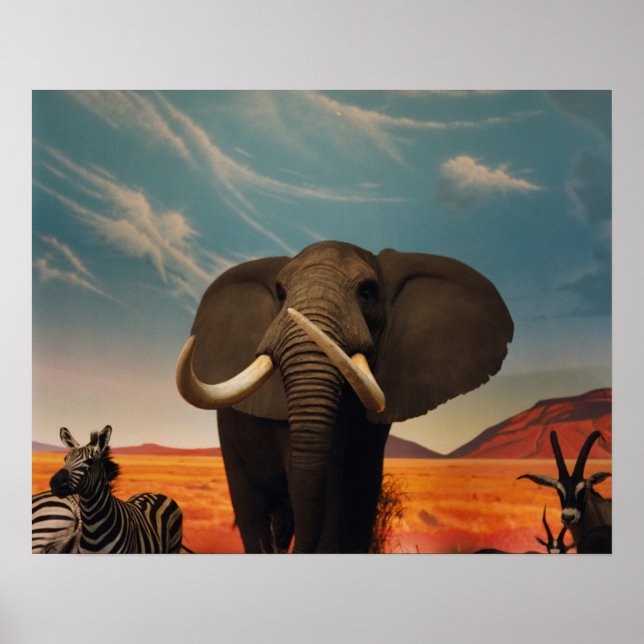 Majestic Stature Poster (Framsidan)