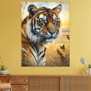 Majestic Tiger Canvastryck