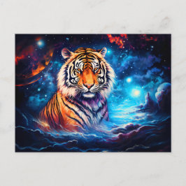 Majestic Tiger China Zodiac Artistry Vykort