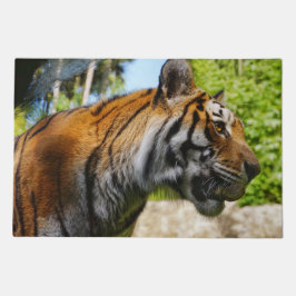 Majestic Tiger Door Mat - Vild och fetstil