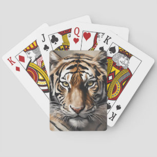 Majestic Tiger Porträtt Casinokort