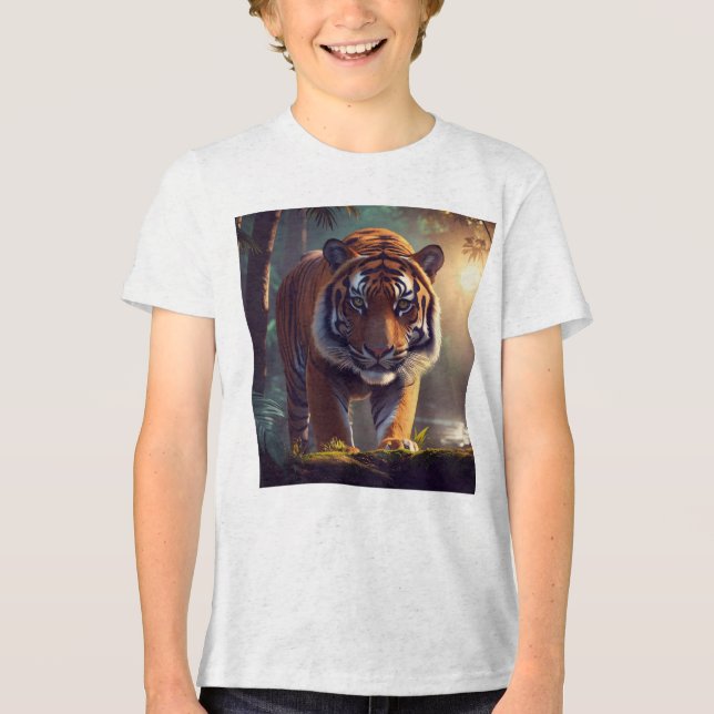 Majestic Tiger T Shirt (Framsida)
