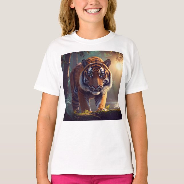 Majestic Tiger T Shirt (Framsida)