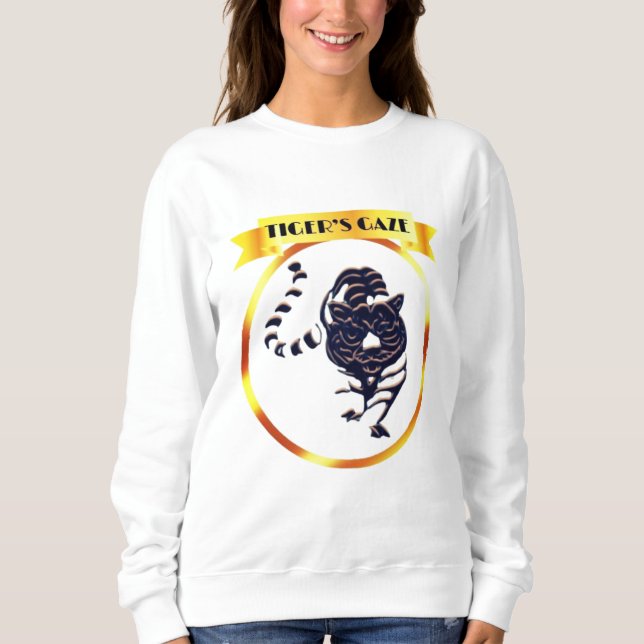 Majestic Tigers Gaze T Shirt (Framsida)