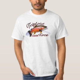 Majestic Triploid Rainbow Trout "A Scaled Force" T Shirt