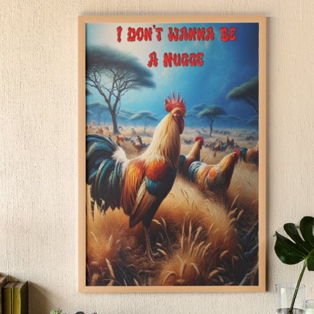 Majestic Tupp Amidst Verdant Grassland Poster (Skapare uppladdad)
