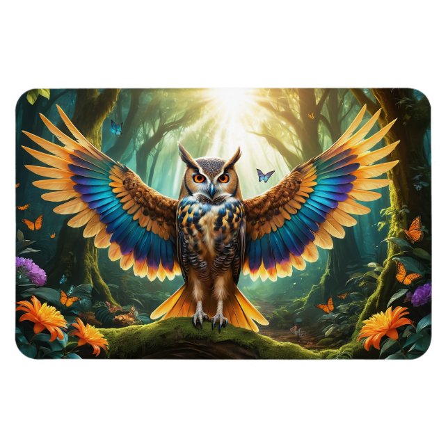 Majestic Uggla Phoenix Hybrid Magnet (Horisontell)