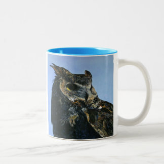 Majestic uggla Två-Tonad mugg