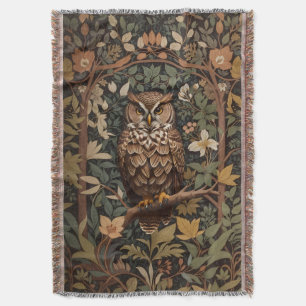 Majestic Underbar Horned Uggla Forest Filt