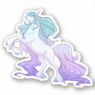 Majestic Unicorn Klistermärken