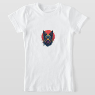 "Majestic Varg: Guardian of the Vild" T Shirt