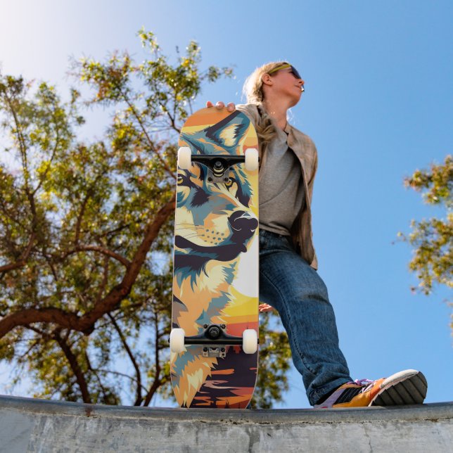 Majestic Varg Impressionist Journey Mini Skateboard Bräda 18,5 Cm (Utomhus 1)