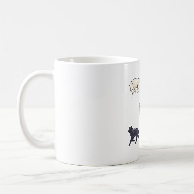 Majestic Varg Pack Kaffemugg (Vänster)