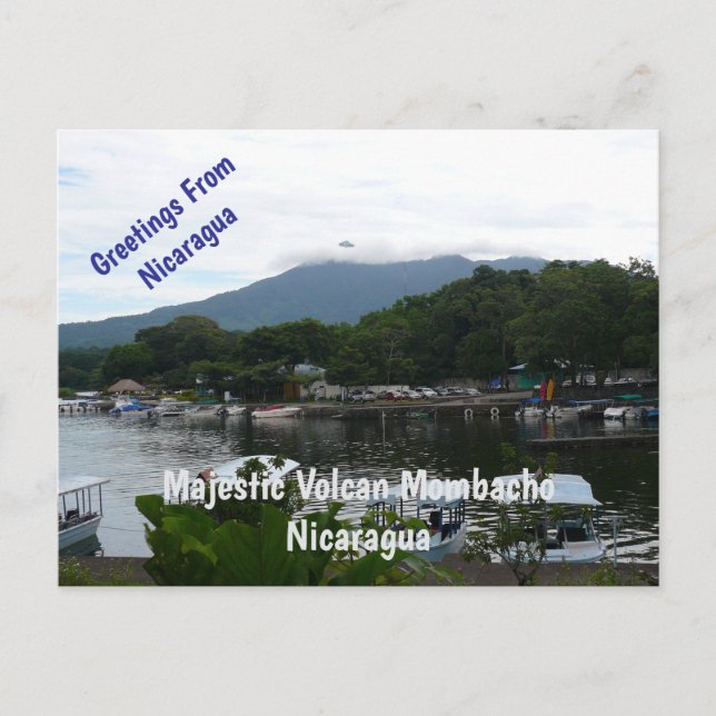 Majestic Volcan Mombacho - Granada, Nicaragua Vykort (Framsida)