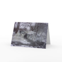 Majestic Waterfall-julkort