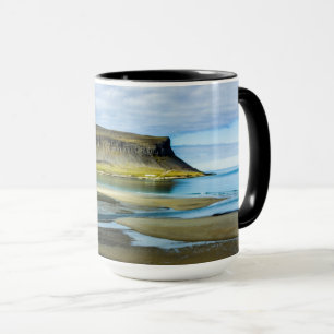 Majestic Westfjords Island Ruged Kusten Photo Mugg