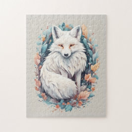 Majestic White Fox Pussel