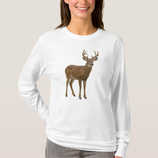 MAJESTIC WHITE-TAILED DEER. SAMER BRASIL T SHIRT