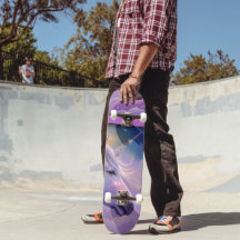 Majestic White Unicorn Fantasy Lila Dreamy Himmel