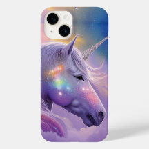 Majestic White Unicorn Rainbow Glitter Sparkles