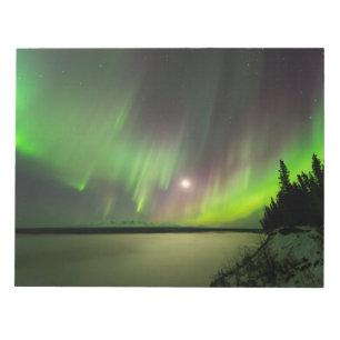 Majestisk Aurora Anteckningsblock