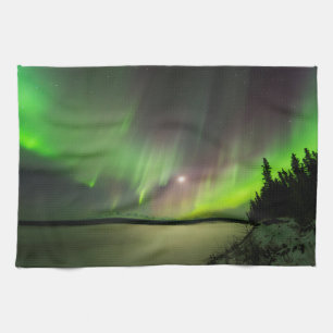 Majestisk Aurora Kökshandduk