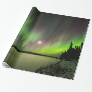 Majestisk Aurora Presentpapper