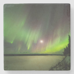 Majestisk Aurora Stenunderlägg