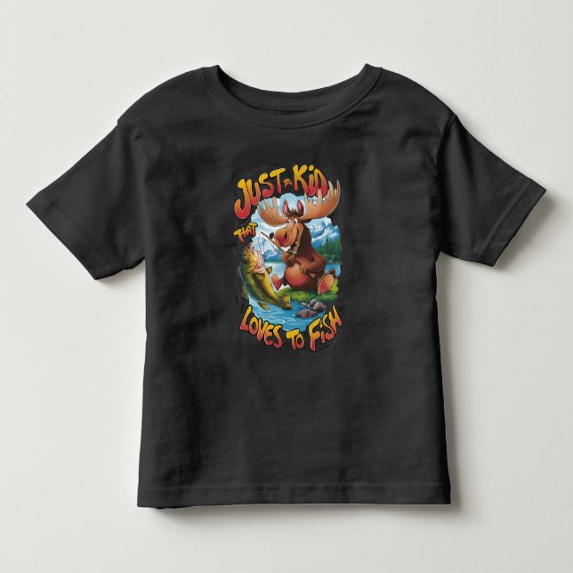 Majestisk blöt med fisk: t shirt (Framsida)