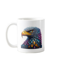 Majestisk flygning: Crystal Eagle Mugg