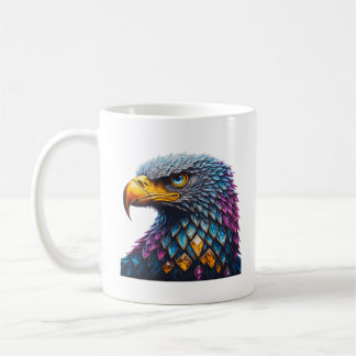 Majestisk flygning: Crystal Eagle Mugg