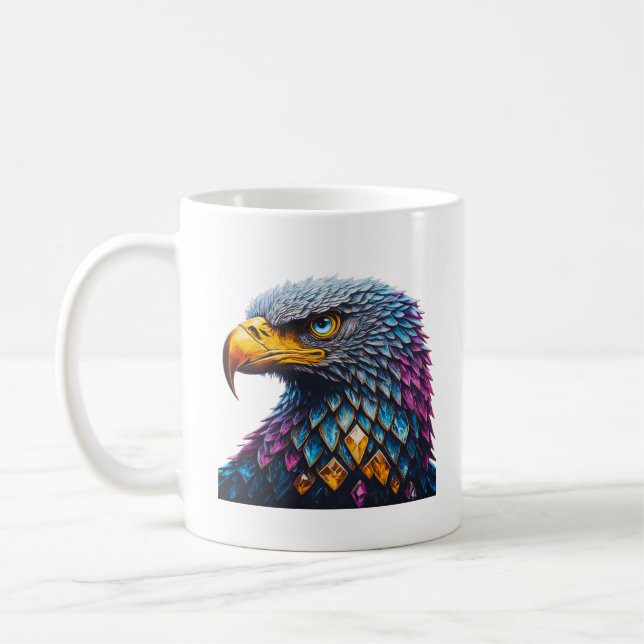 Majestisk flygning: Crystal Eagle Mugg (Vänster)