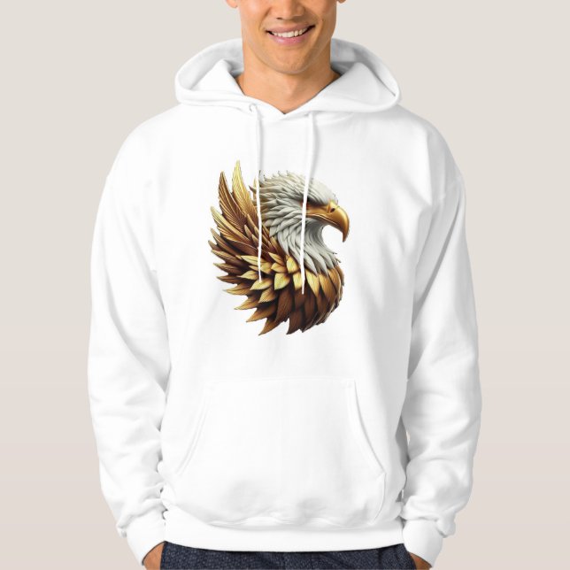 Majestisk flygning" hoodie (Framsida)
