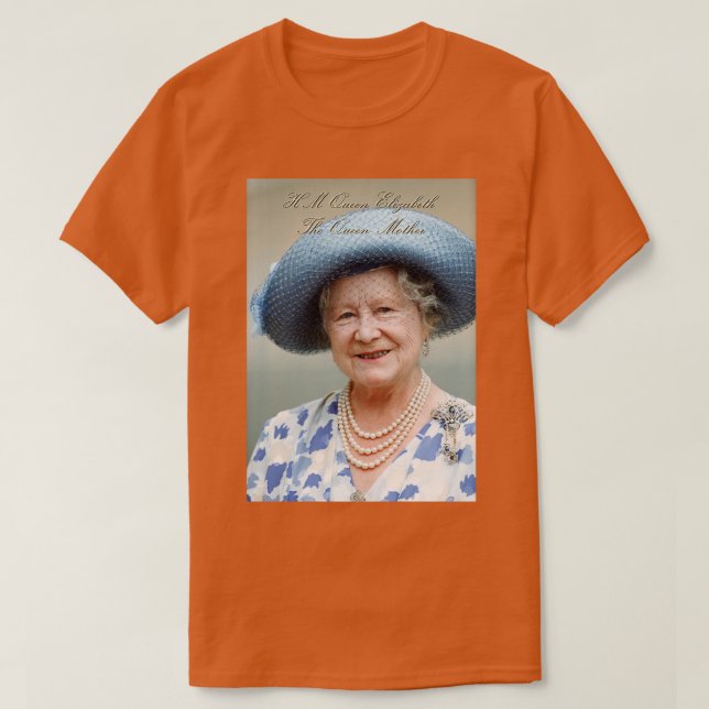 Majestisk! HM Queen Elizabeth The Queen Mor Clas T Shirt (Design framsida)