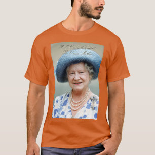 Majestisk! HM Queen Elizabeth The Queen Mor Clas T Shirt