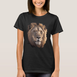 Majestisk lejon i African savanna 1 T Shirt