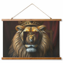 Majestisk Lejon med Krona | Royal Jungle K