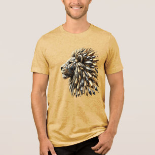 Majestisk Lejon - originaldesign och tidslös desig T Shirt