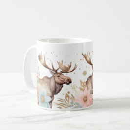 Majestisk mos med Blommigt accenter Kaffemugg