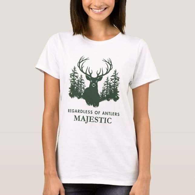 Majestisk, oberoende av garneringskläder t shirt (Framsida)