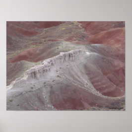 Majestisk skönhet hos den målade öknen poster