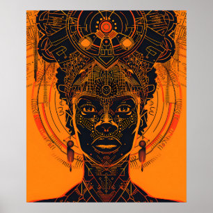 Majestisk suveränitet: Afrikansk drottning Poster